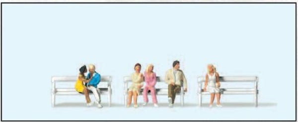 Preiser 79092 Sitzende Paare