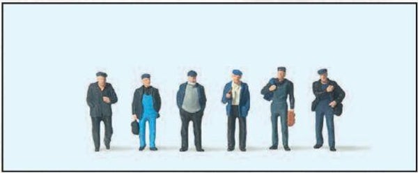 Preiser 79110 Industrie- und Hafenarbeiter