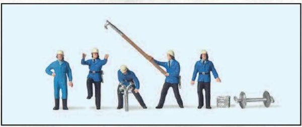 Preiser 79116 Feuerwehrmänner