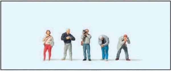 Preiser 79210 Eisenbahnfans