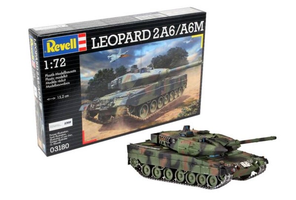 Revell 03180 1:72 Leopard 2A6-A6M