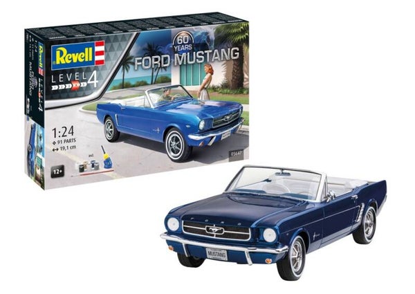 Revell 05647 1:24 Geschenkset "60th Anniversary of Ford Mustang"