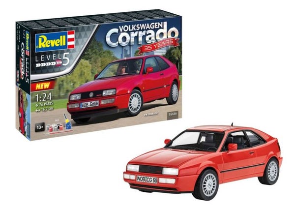 Revell 05666 1:24 Geschenkset 35 Years "VW Corrado"