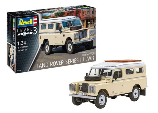 Revell 07056 1:24 Land Rover Serie III LWB (commercial)
