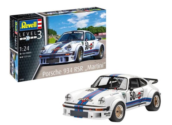 Revell 07685 1:24 Porsche 934 RSR "Martini"