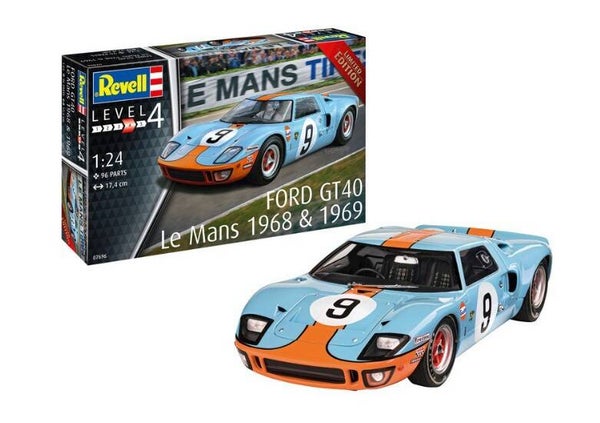 Revell 07696 1:24 Ford GT 40 Le Mans 1968