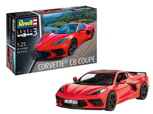Revell 07714 1:25 Corvette C8 Coupé