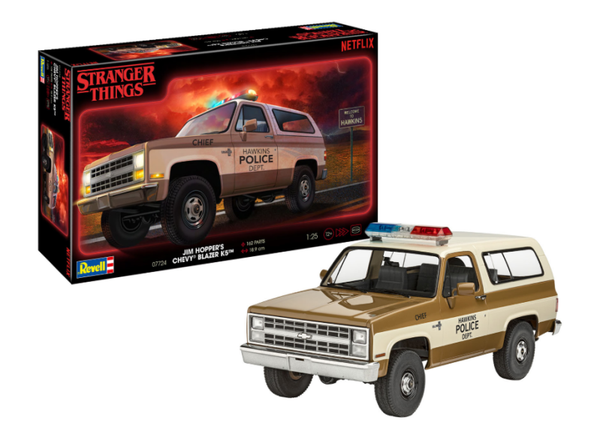 Revell 07724 1:25 "Stranger Things" Jim Hopper's Chevy Blazer K5