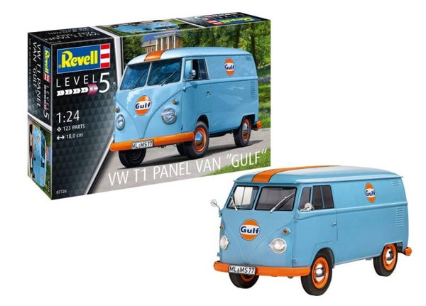 Revell 07726 1:24 VW T1 panel van "Gulf"