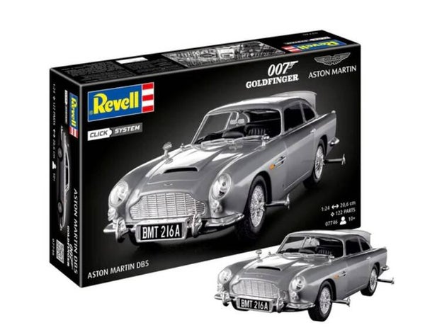 Revell 07746 1:24 James Bond Aston Martin DB5 Click System