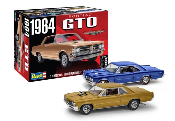 Revell 14574 1:24 '64 Pontiac GTO 2'N1