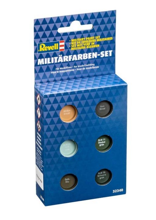 Revell Email Color 32340 Militärfarben-Set, 14 ml