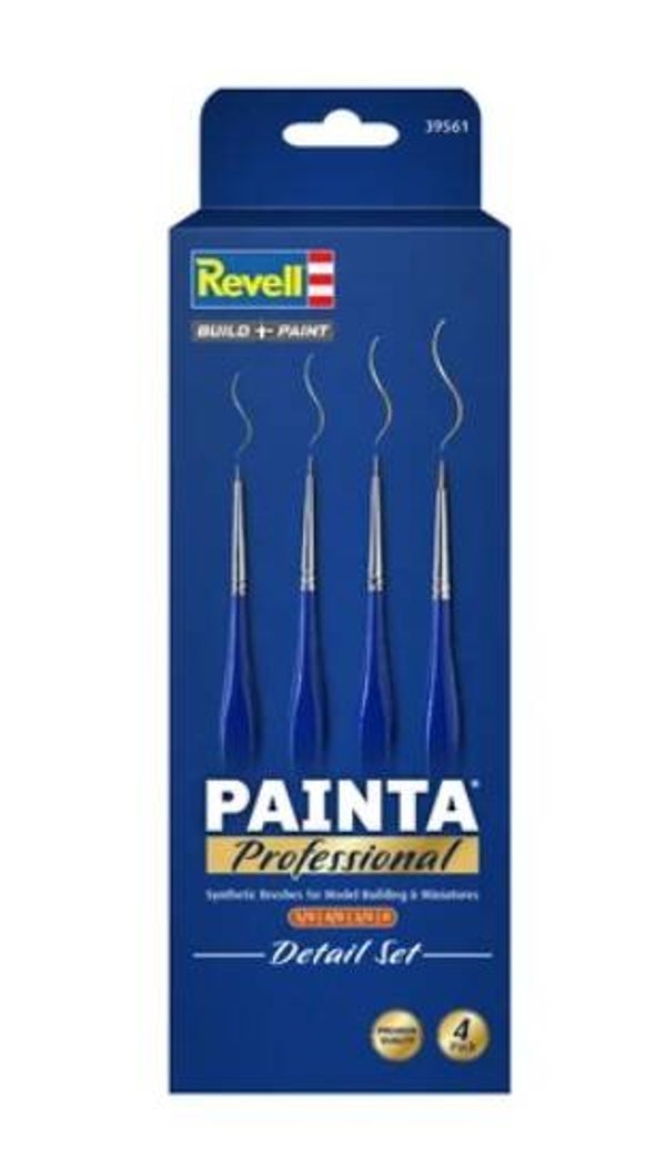 Revell 39561 Painta Professional Brushes: Detail Set