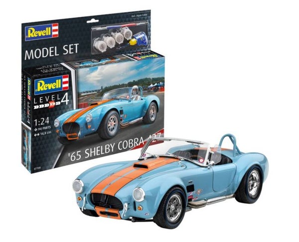 Revell 67708 1:24 Model Set '65 Shelby Cobra 427