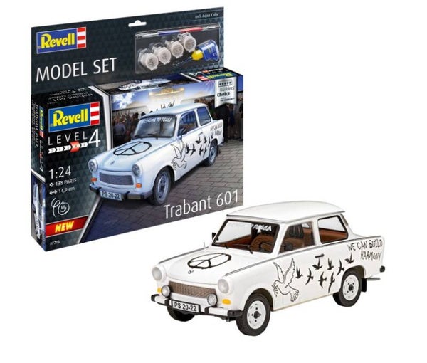 Revell 67713 1:24 Model Set Trabant 601S "Builder's Choice"