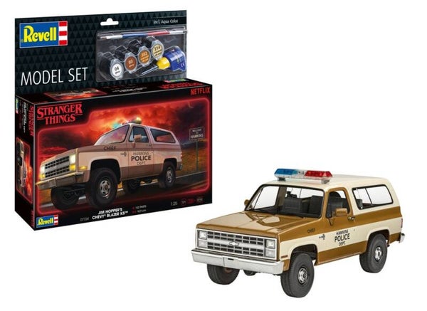 Revell 67724 1:25 Model Set "Stranger Things" Chevrolet K5 Blazer