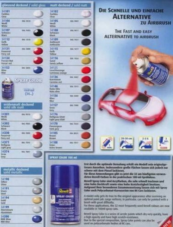 Revell Spray Color Farbenpaket "5"