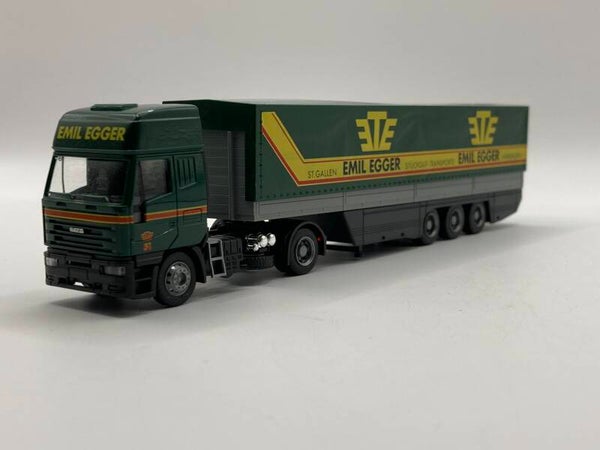 Rietze 60519 1:87 Iveco Eurostar Sattelzug Emil Egger Transporte