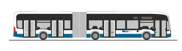 Rietze 77644 1:87 Mercedes-Benz eCitaro G Bus VBL Luzern