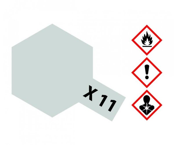 Tamiya 81511 X-11 Chrom Silber glänzend 10ml