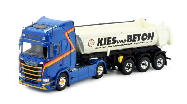 Tekno 82733 1:50 Scania Next Gen R540 Highline Saxer Kies AG