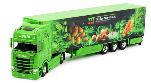Tekno 84614 1:50 Scania Next Gen S-Serie 3achs Müller