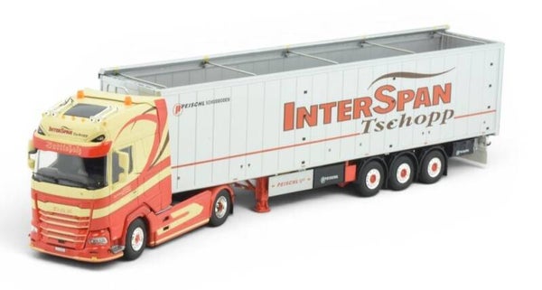 Tekno 88530 1:50 DAF XG+ Interspan Tschopp