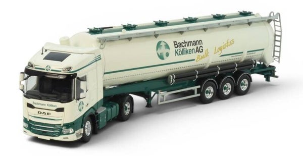 Tekno 89525 1:50 DAF XF Kippsiloauflieger Bachmann