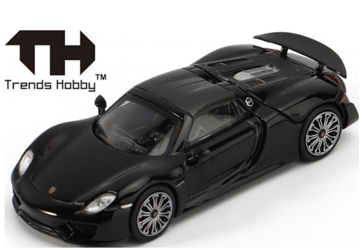 Trends Hobby 864TH000001 1:64 Porsche 918 Spyder schwarz