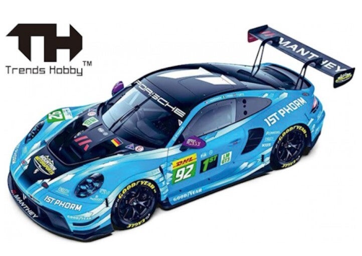 Trends Hobby 864TH000005 1:64 Porsche 911 GT3 R Le Mans 24H 2025 #92