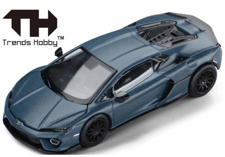 Trends Hobby 864TH000009 1:64 Lamborghini Temerario mattblau