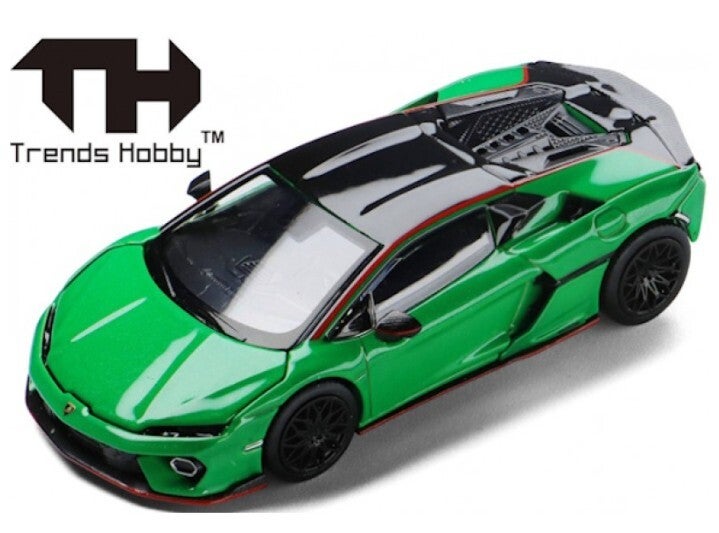 Trends Hobby 864TH000010 1:64 Lamborghini Temerario grün