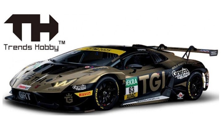 Trends Hobby 864TH000012 1:64 Lamborghini Huracan GT3 EVO2 - DTM 2025 No. 63