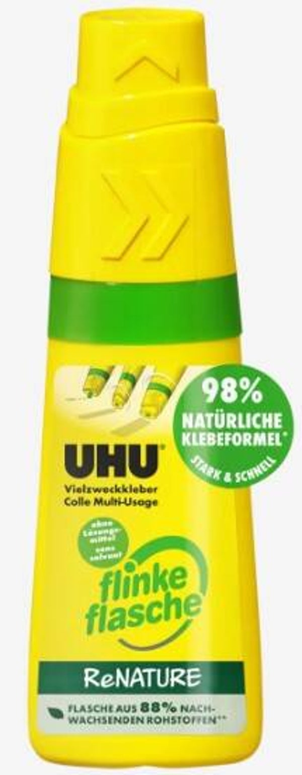 UHU 46340 Alleskleber Flinke Flasche Renature 40g