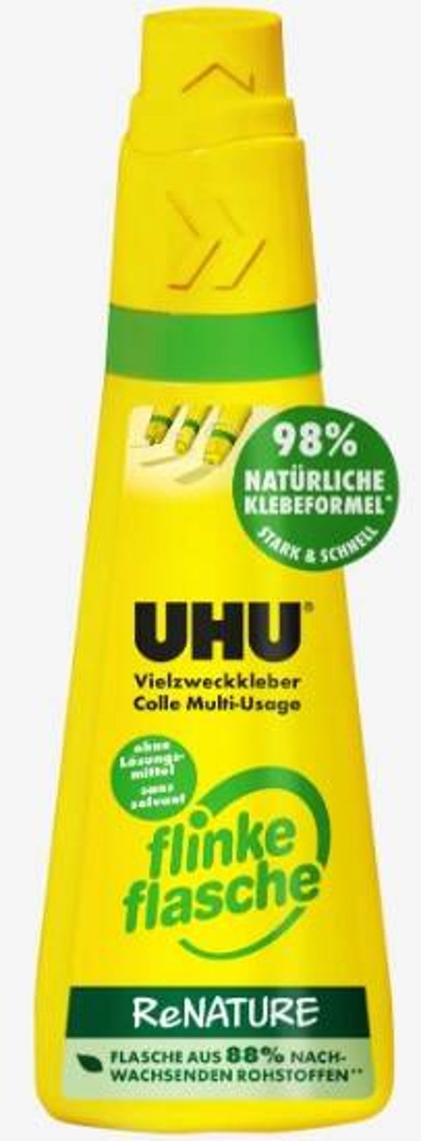 UHU 46370 Alleskleber Flinke Flasche Renature 100g