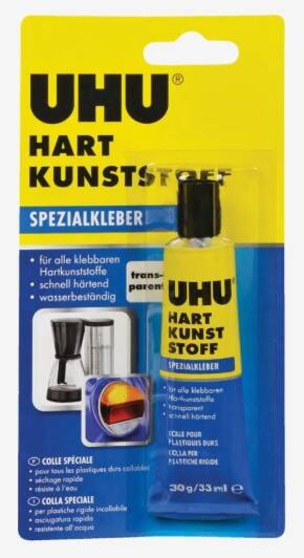 UHU 46650 Hart Kunststoff 30g