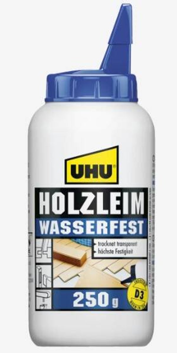 UHU 48515 Holzleim wasserfest D3 - 250g