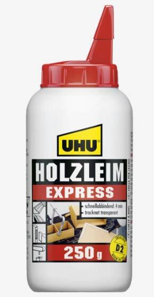 UHU 48585 Holzleim Express D2 - 250g