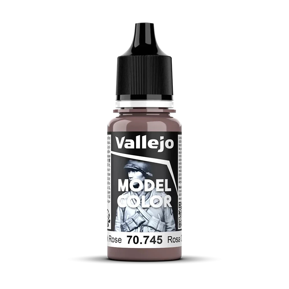 Vallejo 70745 Model Color Dunkle Rose, 18ml