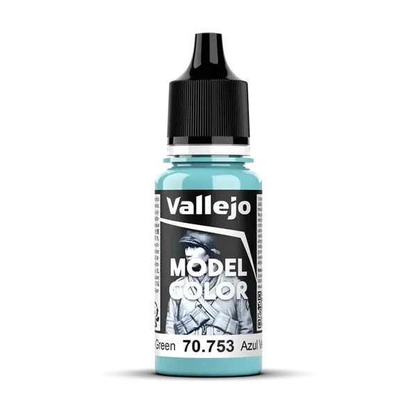 Vallejo 70753 Model Color Hellblaugrün, 18ml