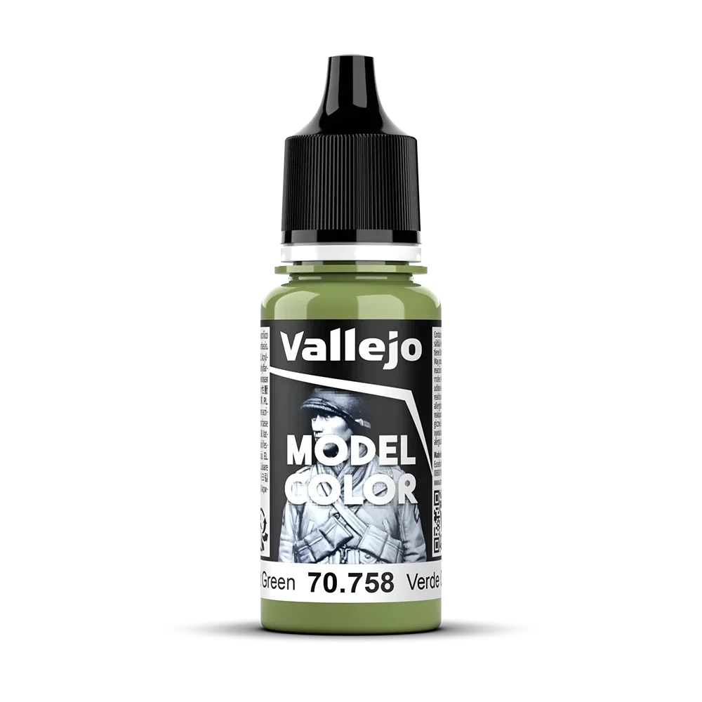 Vallejo 70758 Model Color Hellgrün, 18ml