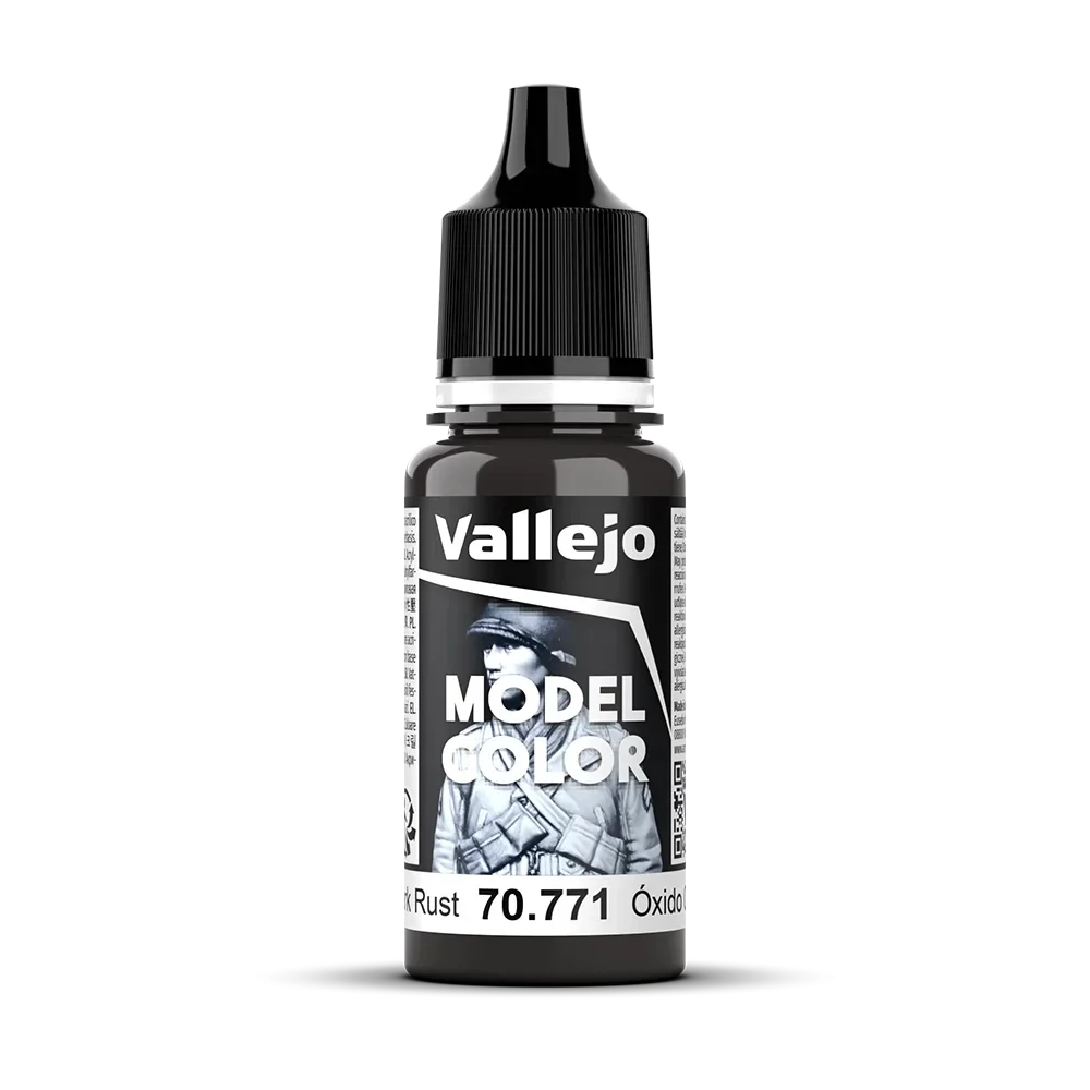 Vallejo 70771 Model Color Dunkler Rost, 18ml