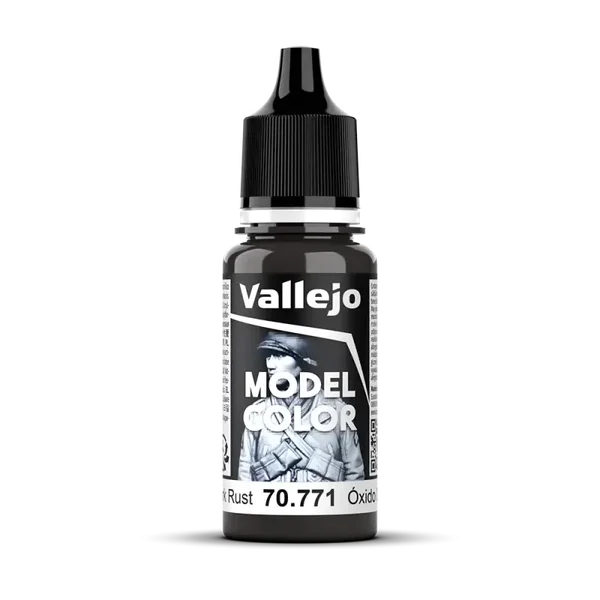 Vallejo 70771 Model Color Dunkler Rost, 18ml