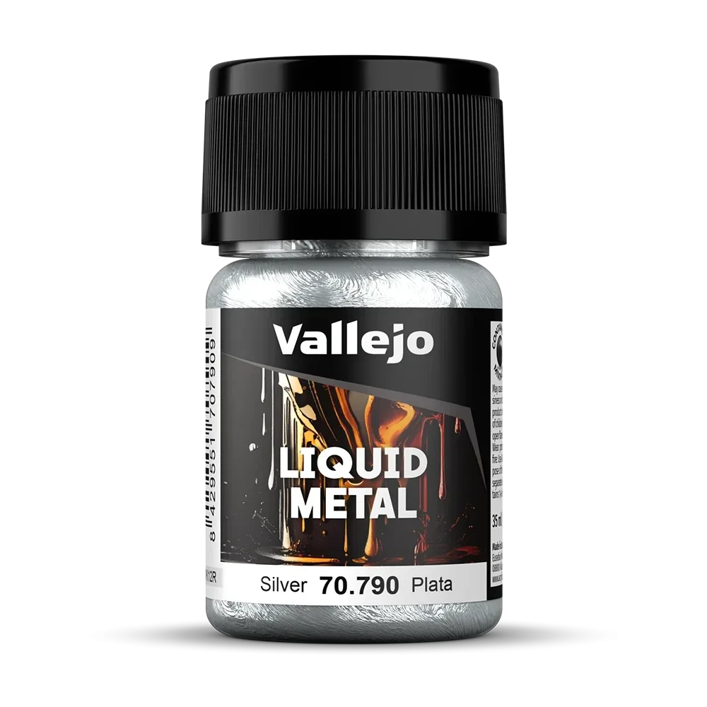 Vallejo 70790 Model Color Silber auf Alkoholbasis Metallic, 35ml