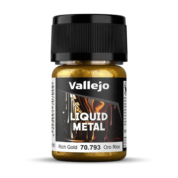 Vallejo 70793 Model Color Goldreich auf Alkoholbasis Metallic, 35ml