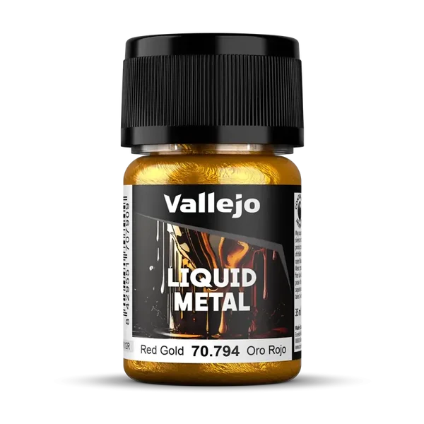 Vallejo 70794 Model Color Rotgold auf Alkoholbasis Metallic, 35ml