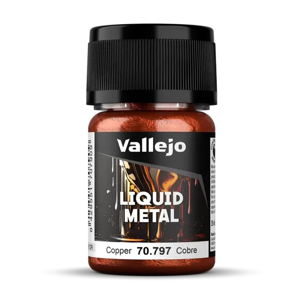 Vallejo 70797 Model Color Kupfer auf Alkoholbasis Metallic, 35ml
