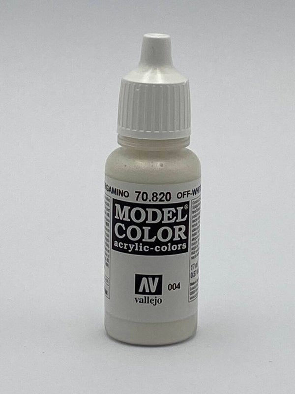 Vallejo 70820 Model Color Cremeweiss matt, 17ml