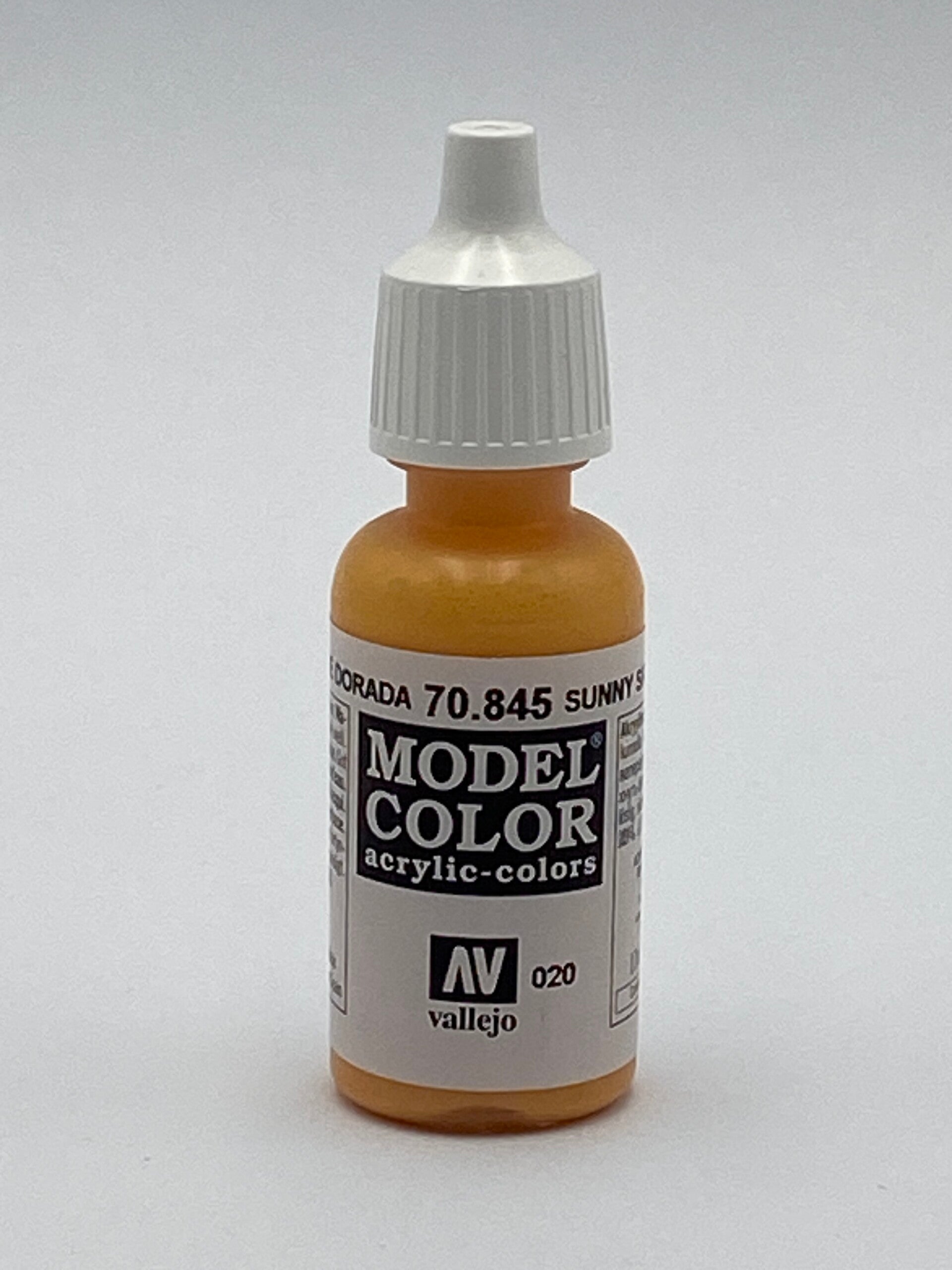 Vallejo 70845 Model Color Gebräunte Hautfarbe matt, 17ml