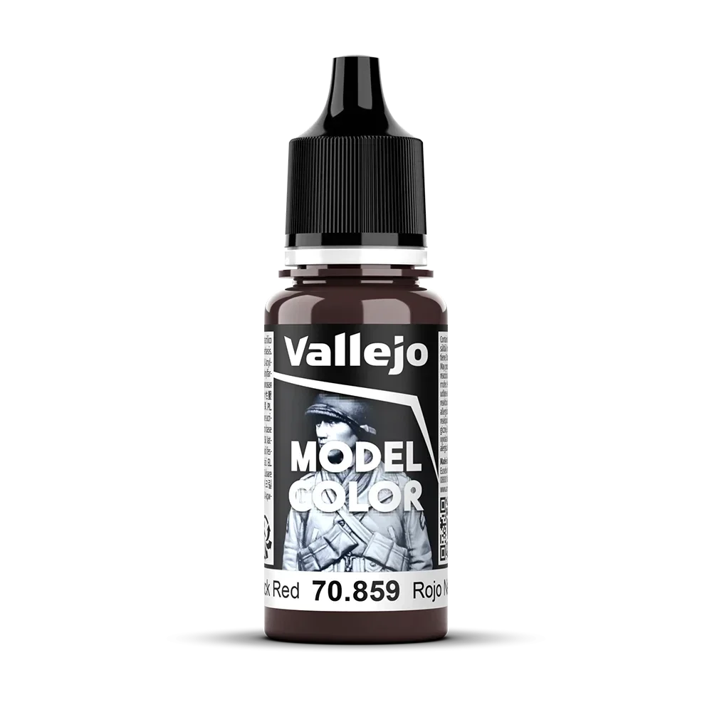 Vallejo 70859 Model Color Schwarzrot matt, 18ml